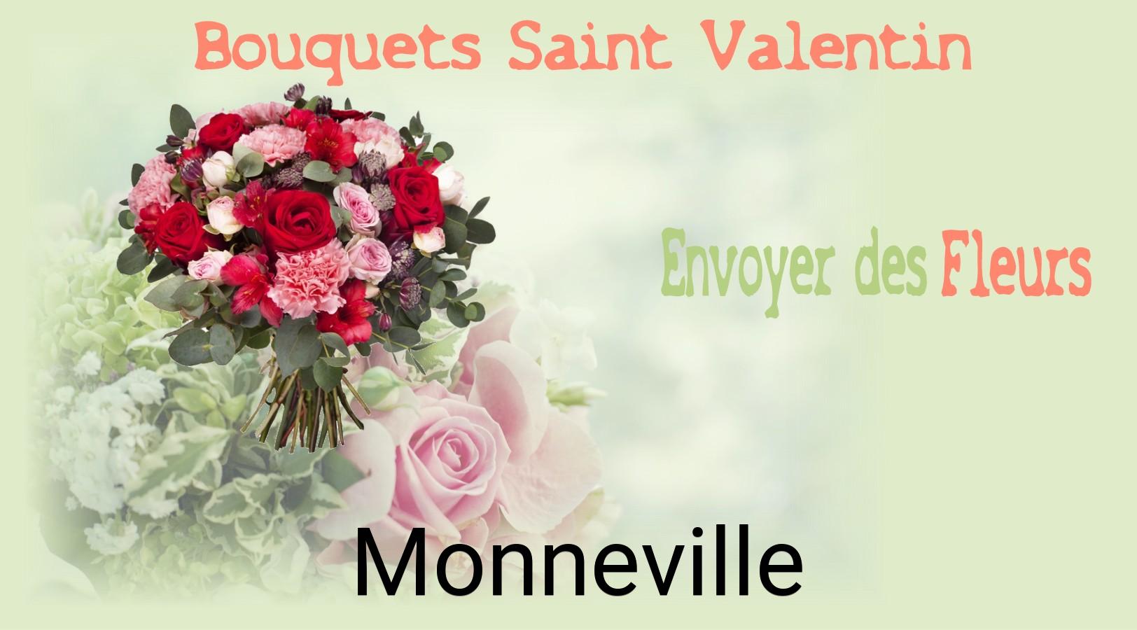 Roses de Saint-Valentin livrées à Monneville